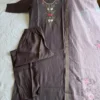 Latest KR 407 Premium Mul Chanderi Vampire Grey Readymade Dress Wholesale Surat 2026