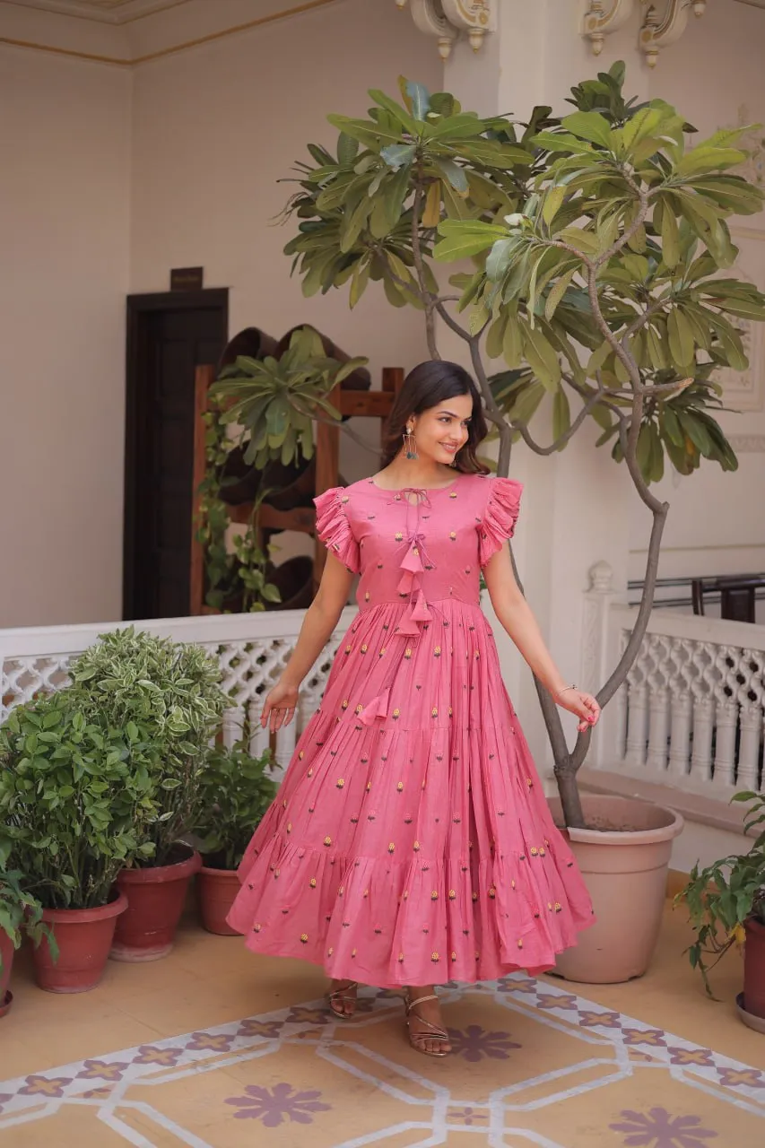 Buy Moni 1440 Embroidery Work Readymade Kurti Wholesale Surat 2026