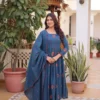Stylish Moni 1245 Cotton Embroidery Work Festival Readymade Dress Wholesale Surat 2026