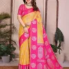 Beautiful Kiara Saptapadi2 Banarasi Silk Festival Saree Wholesale Surat 2026
