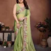 Buy Kiara Gropy Rangoli Crush Silk Party Wear Saree Wholesale Surat 2026