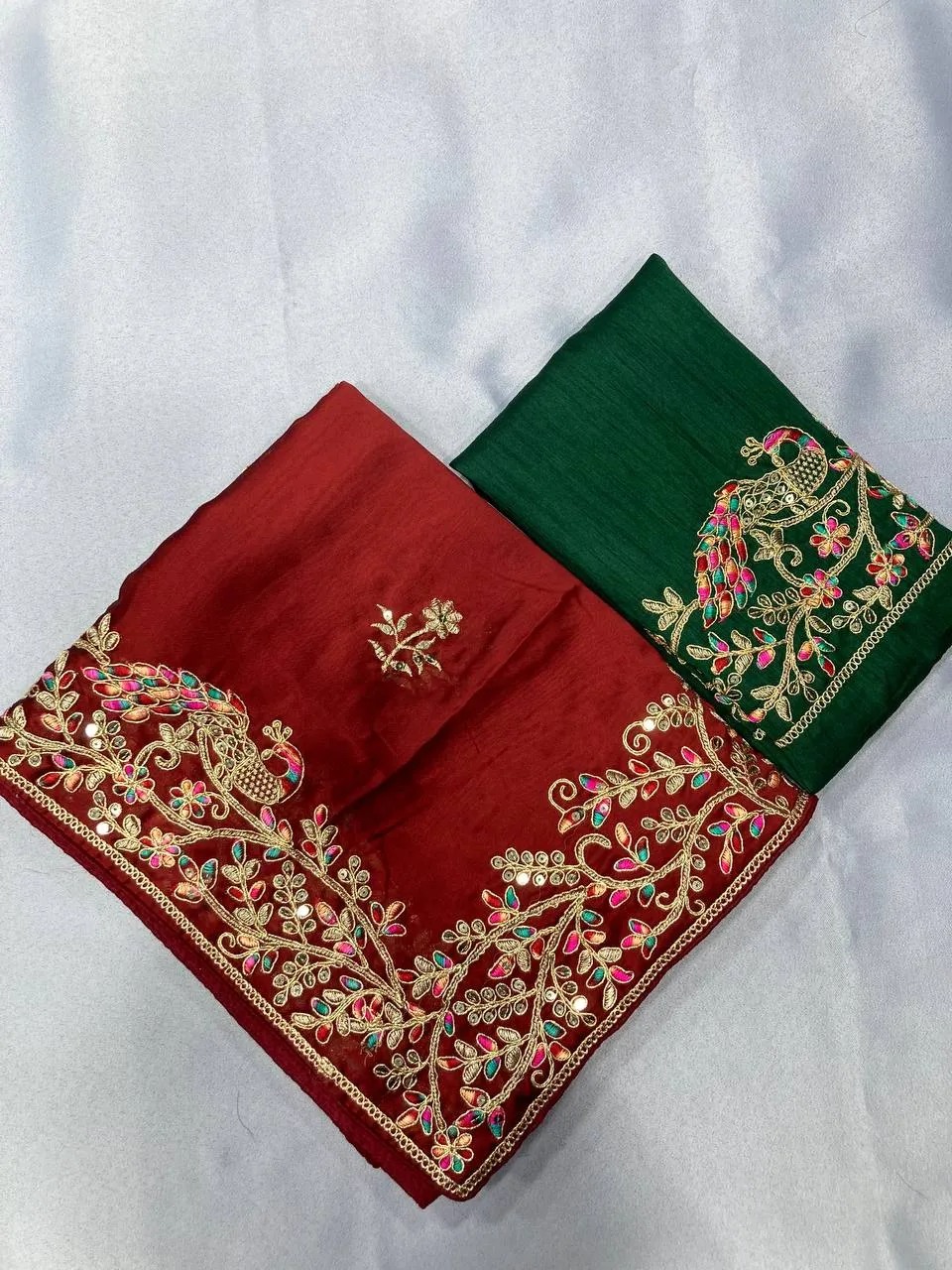 Beautiful Kiara Asopalav Rangoli Silk Festival Embroidery Saree Wholesale Surat 2026