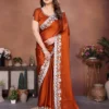 Beautiful Kiara Starbucks1 Rangoli Silk Embroidery Festival Saree Wholesale Surat 2026