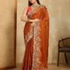 Latest Kiara Maharani Rangoli Silk Embroidery Wedding Saree Wholesale Surat 2026
