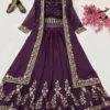 Buy C585 227 Georgette Embroidery Indo Western Wholesale Surat 2026