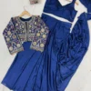 Stylish C585 229 Chinon Silk Zari Work Party Wear Lehenga Saree Wholesale Surat 2026