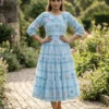 Buy Moni 1258 Muslin Silk Gingham Print Kurtis In Surat Wholesale 2026