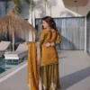 Launching Mohini 9327 Chiffon Zari Sequins Readymade Sharara Suit Wholesale In Surat 2026