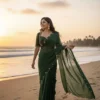 Buy WMS Georgette Hand Work Saree Wholesale Surat 2026