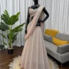 Stylish Deepika 6464 Gorgette Party Wear Saree Wholesale Surat 2026