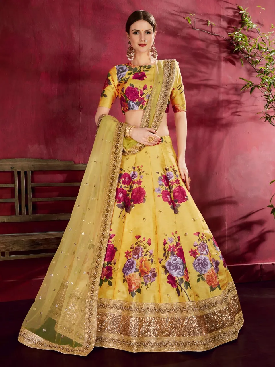 Buy Zeel 7507 Art Silk Embroidery Festive Lehenga Choli In Surat Wholesale Market 2026