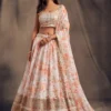 Zeel 7611 Organza Embroidery Work Party Wear Lehenga Choli Wholesale Surat
