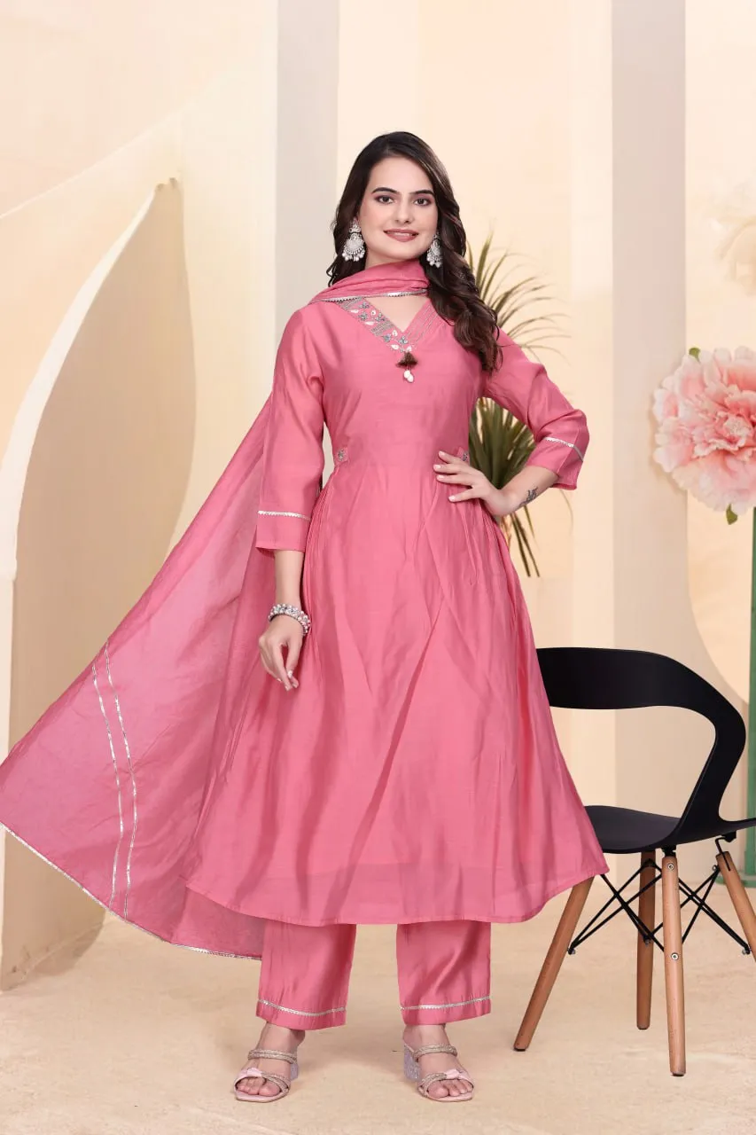 Buy AEA 657 Mul Chanderi Co Ord Set Wholesale Surat 2026