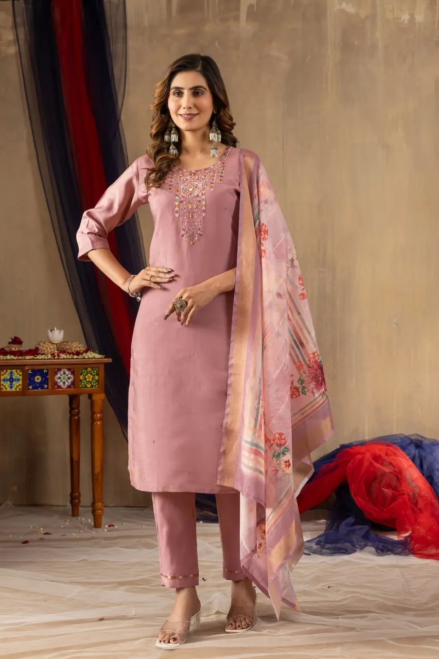 Latest Lila 109 Shimmer Gold Silk Office Wear Readymade Dress Wholesale 2026