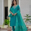 Buy Lila 125 Roman Silk Embroidery Co Ord Set Wholesale 2026
