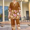 Buy Lila 128 Cotton Designer Festive Co Ord Set Wholesale 2026