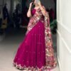 1237 Varnika Vichitra Silk Embroidery Lehenga Choli Wholesale