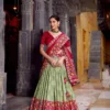 Stylish WMN 1246 Tasar Silk Ikkat Printed Lehenga Choli Wholesale 2026
