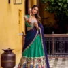Buy WMN 1242 Nitriya Chanderi Kalamkari Lehenga Choli Wholesale 2026