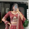 Latest WMN 1457 Samairaa Chocolate Crush Embroidery Lehenga Choli Wholesale 2026