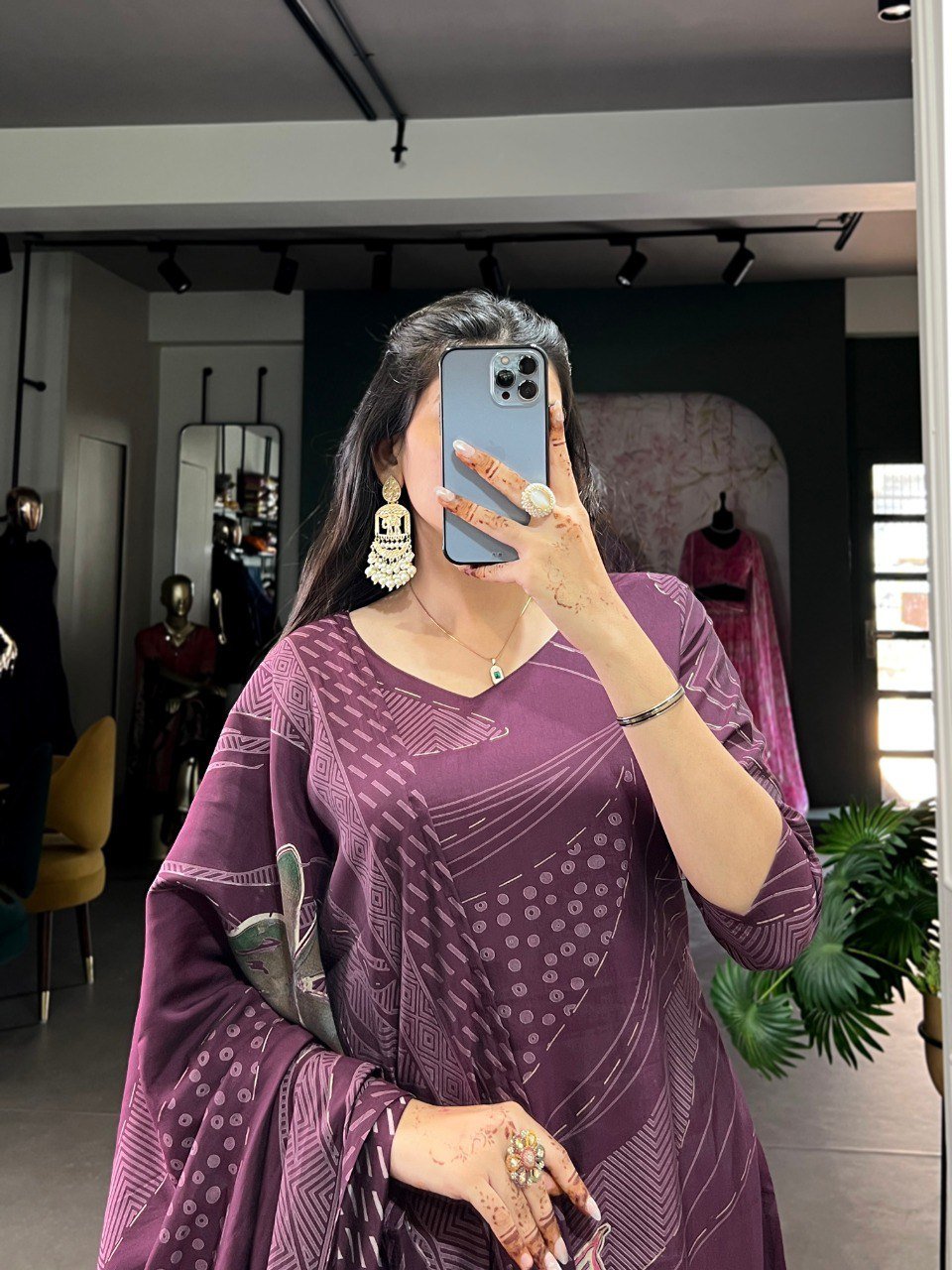 3301 Livaa Roman Silk Hand Work Reeadymade Dress Wholesale
