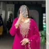 Launching WMN 3036 Organza Embroidery Work Reeadymade Dress Wholesale 2026