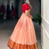 Launching WMN 1132 Cotton Silk Zari Weaving Work Lehenga Blouse Wholesale 2026