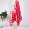 Latest WMN 4003 Jacquard Weaving Zari Work Dupatta Wholesale 2026