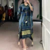 Latest WMN 3001 Gaji Silk Printed Western Wholesale 2026