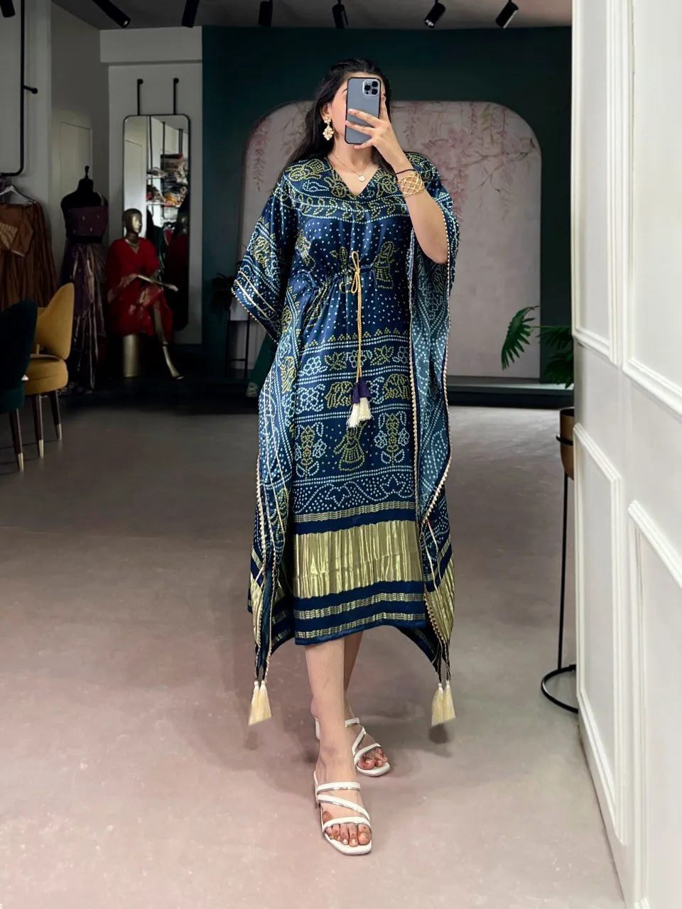 Latest WMN 3001 Gaji Silk Printed Western Wholesale 2026