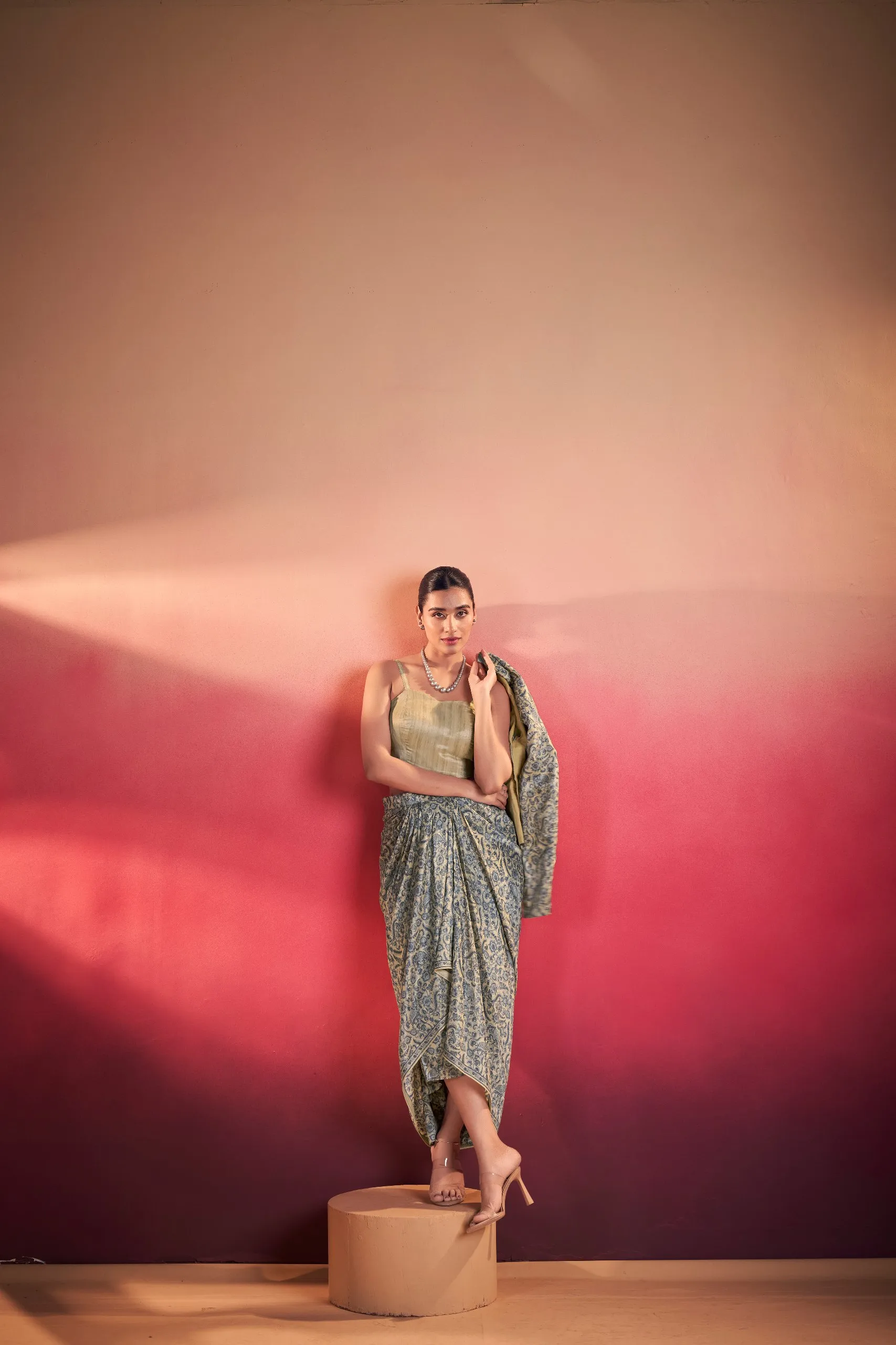 Buy WMN 1316 Ruhveet Tasar Silk Plain Western Wholesale 2026