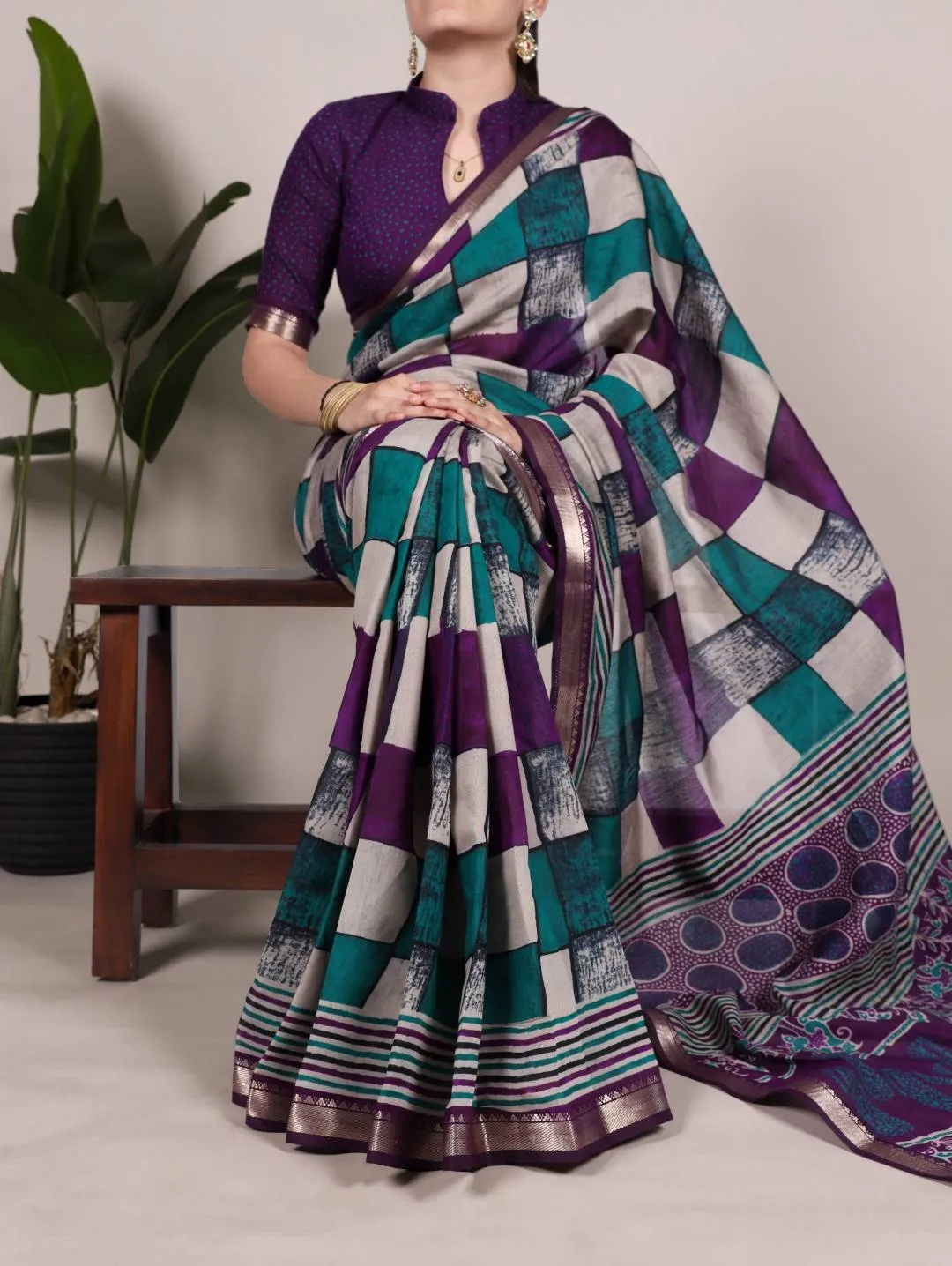 Beautiful WMN 7045 Viscose Chanderi Printed Saree Wholesale 2026