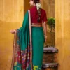 Stylish WMN 7048 Viranshi Viscose Chanderi Kalamkari Weaving Saree Wholesale 2026