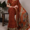 Buy WMN 7056 Crepe Printed Saree Wholesale 2026