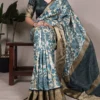 Launching WMN 7050 Tasar Silk Printed Festival Saree Wholesale 2026