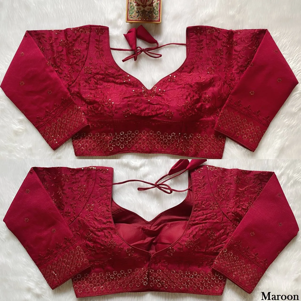 Stylish Mrunal 299 Heavy Milan Silk Embroidery Readymade Blouse 2026