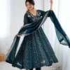 Launching Sabina 5293 Crunchy Silk Sequence Work Anarkali Readymade Dress Wholesale 2026
