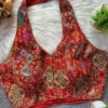 Stylish Mrunal Halter Position Viscose Crepe Readymade Blouse Wholesale 2026