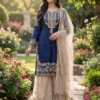 Launching Sabina 1694 Gmy Silk Embroidery Party Wear Sharara Suit Wholesale 2026