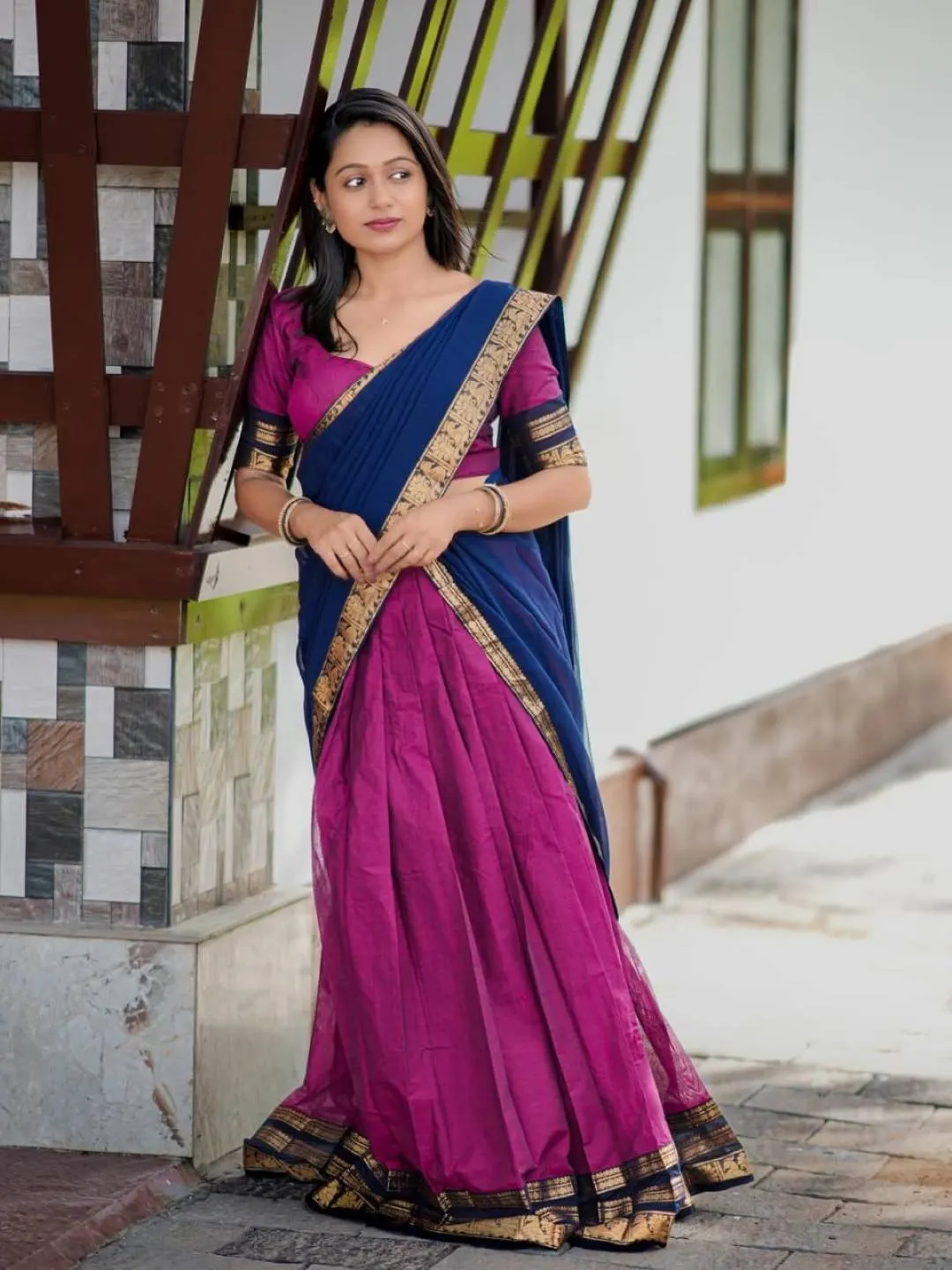 Launching Vally 87 Vol 6 Kanchi Cotton Zari Weaving South Style Lehenga Saree Wholesale Surat 2026