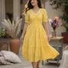 Stylish Moni 1257 Muslin Silk Gingham printed Readymade Kurti Wholesale Surat 2026