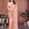 Buy Kiara Shiva6 Georgette Lakhnowi Embroidery Festival Saree Wholesale Surat 2026