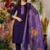 Beautiful Lila 110 Viscose Roman Silk Festival Readymade Dress Wholesale 2026