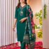 Latest Lila 112 Viscose Silk Embroidery Work Readymade Dress Wholesale 2026