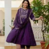 Stylish Lila 126 Roman Silk Mirror Work Readymade Dress Wholesale 2026