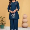 Latest Lila 132 Viscose Rayon Embroidery Co Ord Set Wholesale 2026