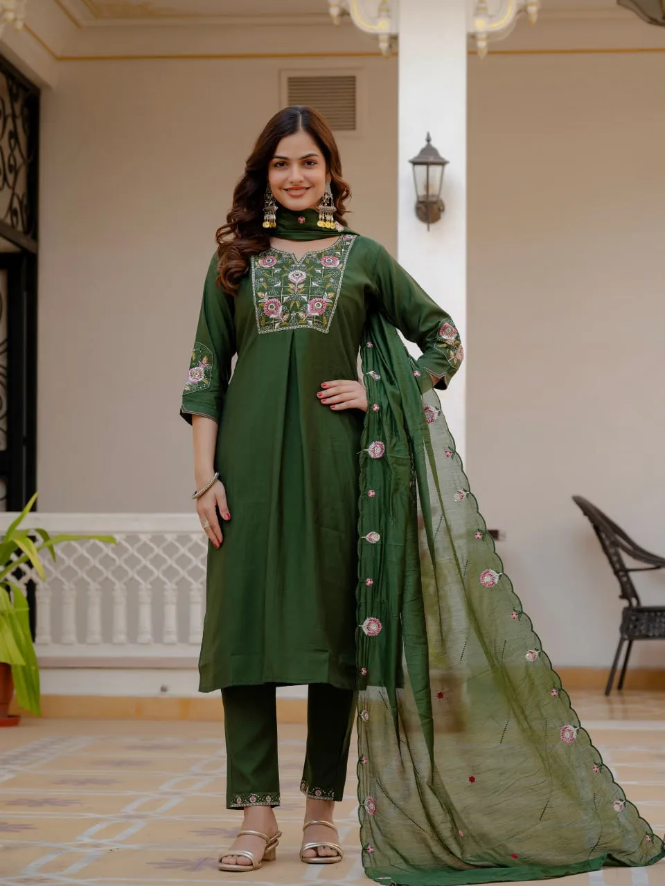 Launching Lila 145 Mango Silk Hand Work Readymade Dress Wholesale 2026