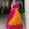 Latest WMN 2001 Kanchipuram Zari Work Festival Lehenga Coli Wholesale 2026