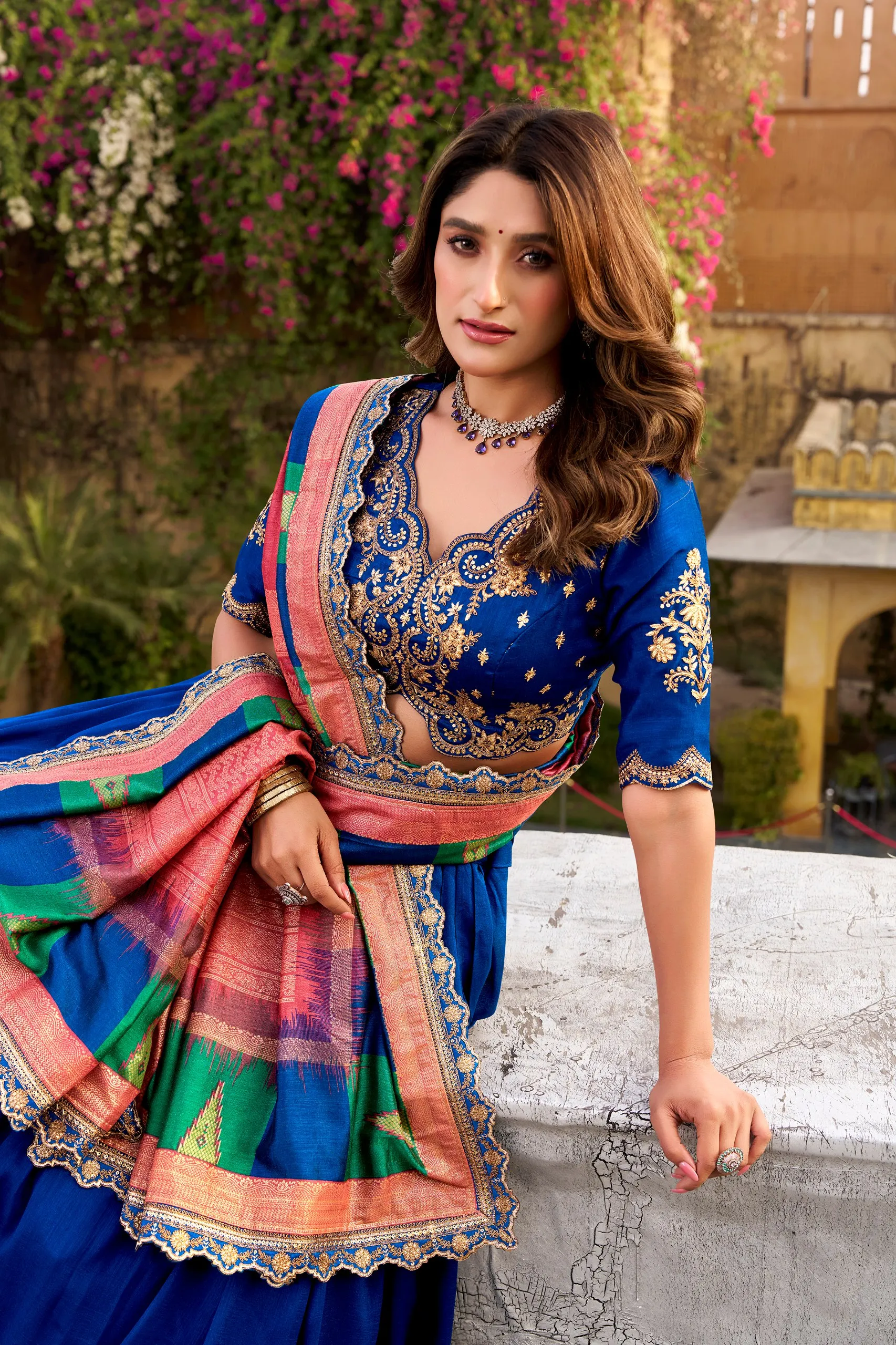 Beautiful WMN 1202 Aarna Vichitra Silk Embroidery Wedding Lehenga Choli Wholesale 2026