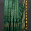Stylish WMN 4001 Gaji Silk Printed Tassels Work Dupatta Wholesale 2026